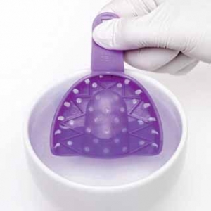 UNIDENT Medium Upper Shape Impression Trays (12) Purple