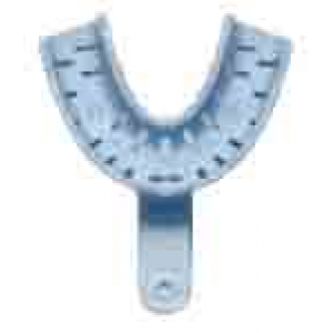 ASTEK Transform Impression Trays Dentate Medium Lower Blue #3 (12)