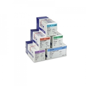 LOOK Polysyn Sutures PGA 4-0 T14 1/2C 20mm 70cm 310B (12) Violet