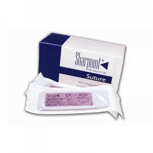 SHARPOINT Plus Polysyn FA Suture 4-0 3/8C PS2 19mm 70cm M426N (12) Undyed