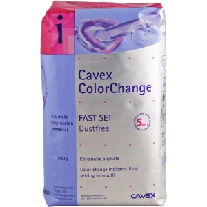 CAVEX Colour Change Alginate Fast Set 500g