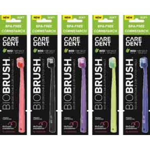 CAREDENT Biobrush Biodegradable Toothbrush (50) NLA