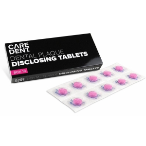 CAREDENT Disclosing Tablets Retail (10x20)