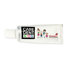 Caredent Kids Strawberry Fluoride toothpaste 45g