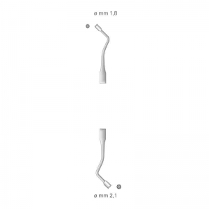 ONGARD Lite-Touch Amalgam Plugger DEH8 #2 Serrated