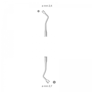 ONGARD Lite-Touch Amalgam Plugger DEH8 #3 Serrated