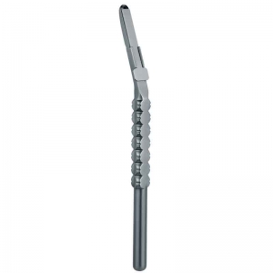 ONGARD Lite-Touch Implant Bone Scraper Curved #16cm