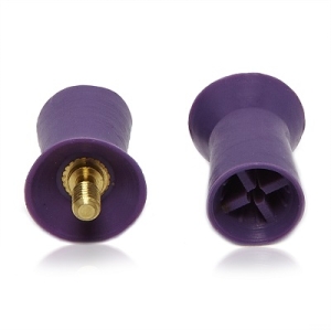 ONGARD Prophy Cups Purple Medium Non-Latex Screw-In (100)