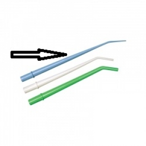 CROSSTEX Surgical Aspirator Tip Small Blue 1.6mm (25)