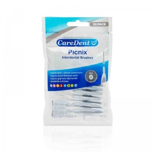 CAREDENT Picnix #1 Interproximal Brush 0.45mm Pink (20x6) NLA