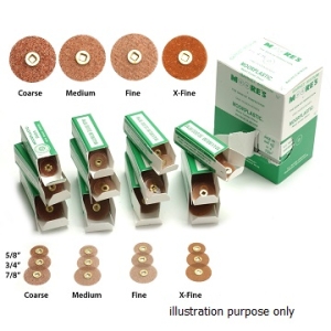 MOORES Disc Plastic Sand Medium 1/2