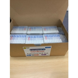 Interbrush Professional Bulk Pack Blue Small (90x10) - While Stocks Last