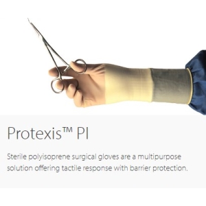 Protexis PI Size 7.5 Latex-Free Surgical Gloves (50pair) 