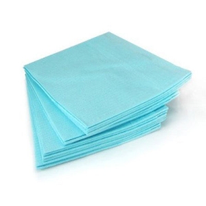 4-Ply Dental Bibs -Large Blue 33 cm x 45 cm (500)