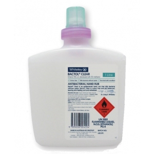 BACTOL CLEAR Antibacterial Hand Rub - 1 Litre Pod