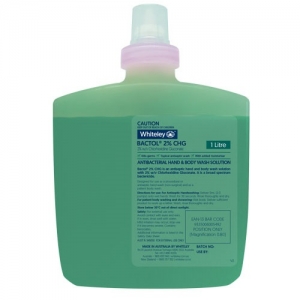 BACTOL 2% CHG GREEN Antiseptic Hand Wash - 1 Litre Pod NLA