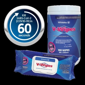 V-WIPES Canister (100) Instrument Grade Disinfectant Wipes