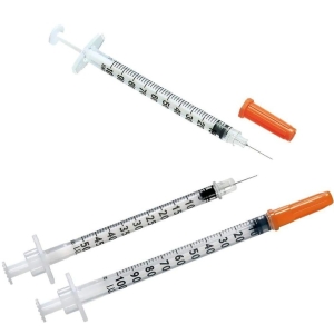 SYRINGES WITH NEEDLES